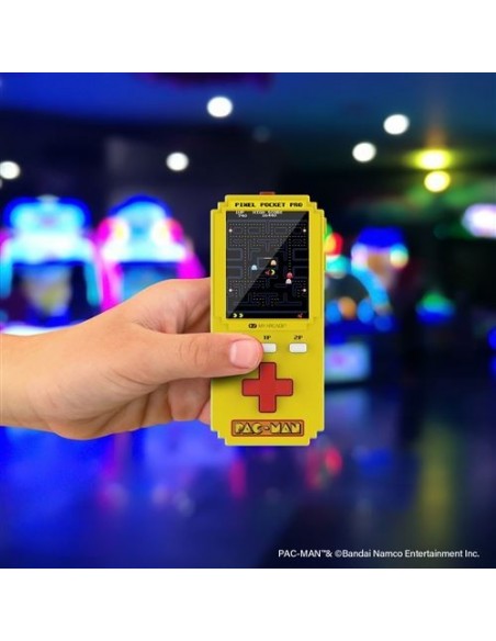 -18351-Retro - Pixel Pocket Pro Pac-Man Portable Gaming System-0845620071302