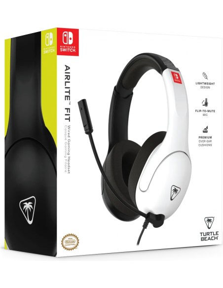 -17118-Switch - Airlite Fit Headset · Black & White Headset-0840454400137