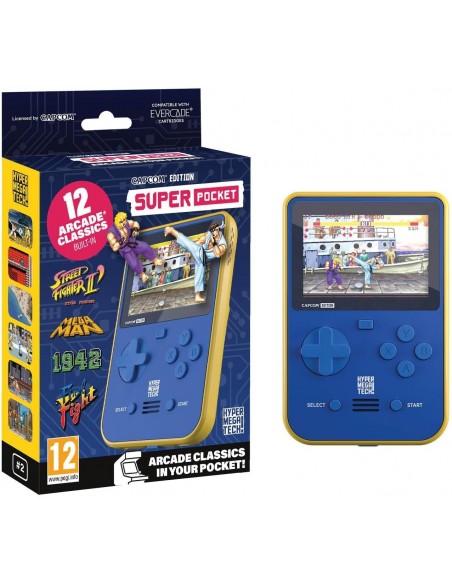 -18502-Retro - Consola Blaze Evercade Capcom Super Pocket-5060990240225