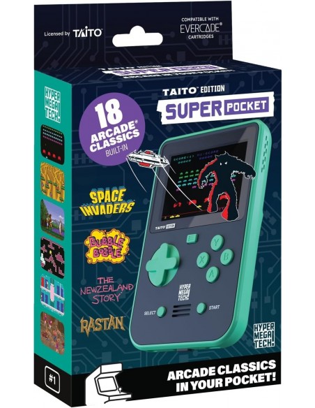 -18500-Retro - Consola Blaze Evercade Taito Super Pocket-5060990240201