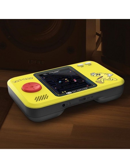 -18350-Retro - Pocket Player Pro + Travel Case Pac-Man Portable Gaming System With Case-0845620071432