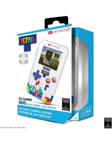 18349-Retro - Go Gamer + Travel Case Tetris (New Version) Portable Gaming System-0845620071661