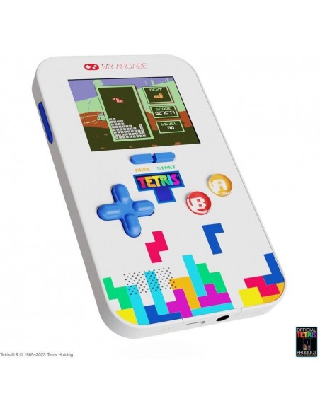 -18349-Retro - Go Gamer + Travel Case Tetris (New Version) Portable Gaming System-0845620071661