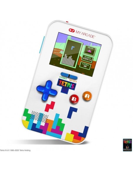 -18349-Retro - Go Gamer + Travel Case Tetris (New Version) Portable Gaming System-0845620071661