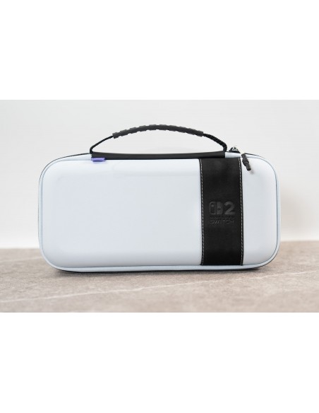 -18154-Switch 2 - Funda Playtrek Travel Case Stellar White-0840454402384
