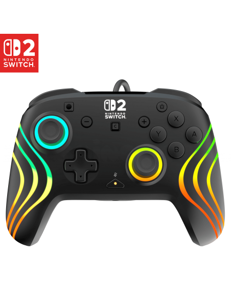 -18191-Switch 2 - Afterglow Wave Wired Controller Black-0840454402278
