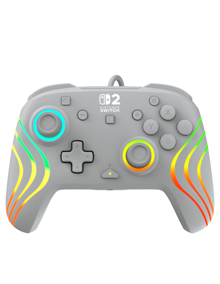 -18187-Switch 2 - Afterglow Wave Wired Controller Grey-0840454402292
