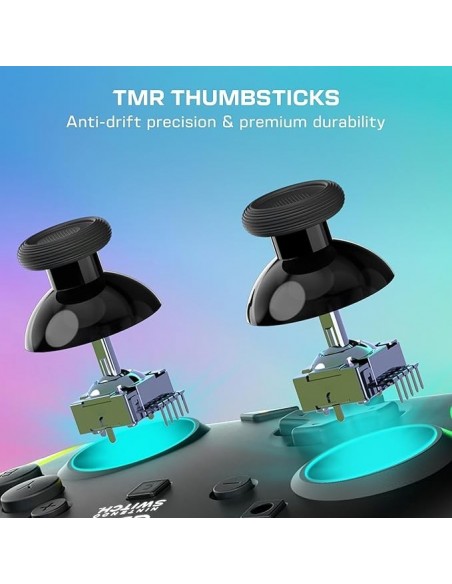 -18532-Switch 2 - Afterglow Wave Wireless Controller Black-0840454402322