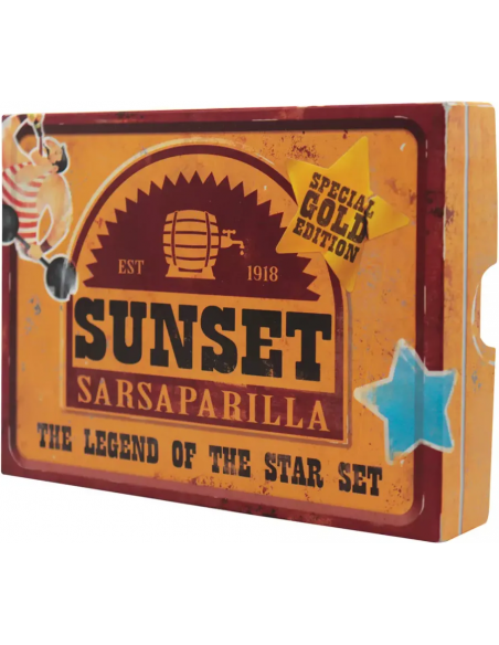 -18002-Merchandising - Set Sunset Sarsaparilla Legend of the Star Fallout Edición Dorada Limitada Fanattik-5060948297905