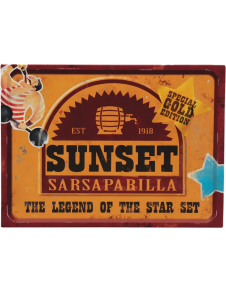 -18002-Merchandising - Set Sunset Sarsaparilla Legend of the Star Fallout Edición Dorada Limitada Fanattik-5060948297905
