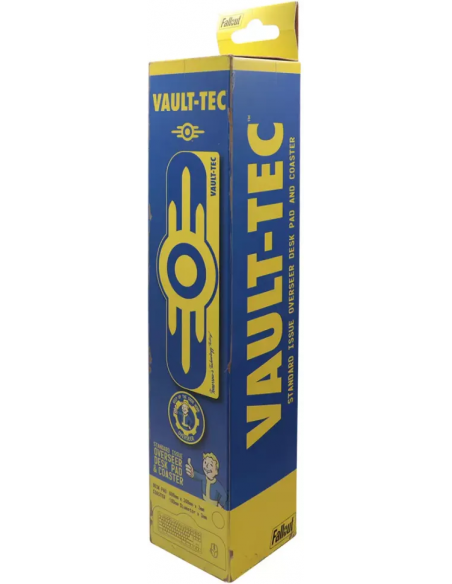 -17999-Merchandising - Set Alfombrilla XL Vault-Tec Fallout Fanattik-5060948297981
