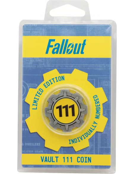 -17998-Merchandising - Réplica Moneda Vault 111 Fallout Ediición Limitada Fanattik-5060948297899