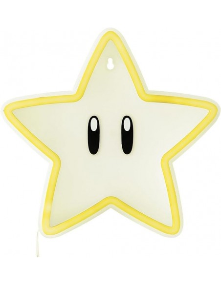 -18545-Merchandising - Super Mario Lámpara Led Para Pared Estrella-5056577757736