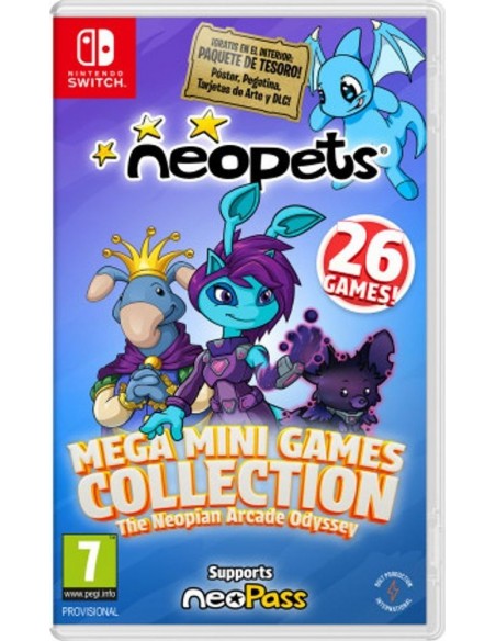 -18539-Switch - Neopets - Mega Mini Games Collection Day 1 Edition-5056635620484