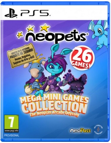 18537-PS5 - Neopets - Mega Mini Games Collection Day 1 Edition-5056635620576