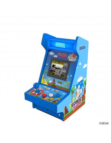 18348-Retro - Mighty Player Sonic The Hedgehog Portable Retro Arcade-0845620071951