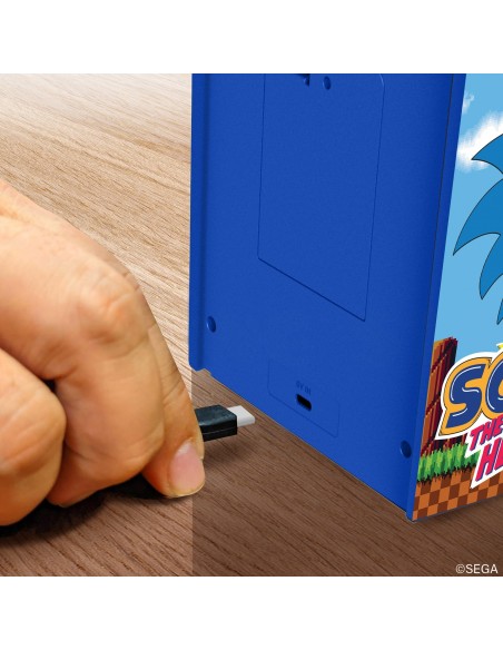 -18348-Retro - Mighty Player Sonic The Hedgehog Portable Retro Arcade-0845620071951