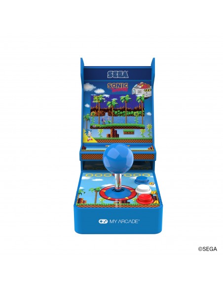 -18353-Retro - Joystick Player Sonic The Hedgehog Portable Retro Arcade-0845620071579