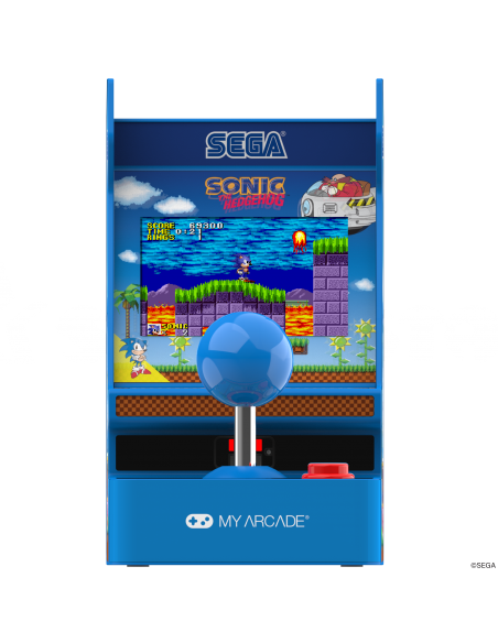 -18353-Retro - Joystick Player Sonic The Hedgehog Portable Retro Arcade-0845620071579