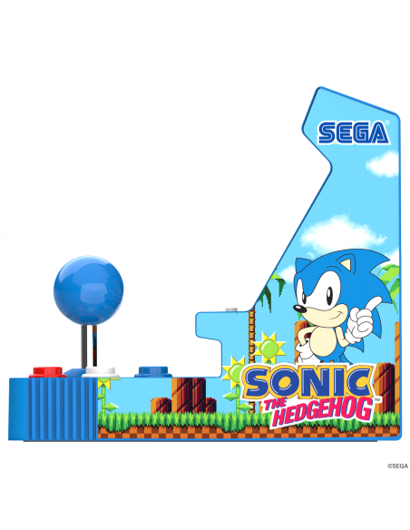 -18353-Retro - Joystick Player Sonic The Hedgehog Portable Retro Arcade-0845620071579