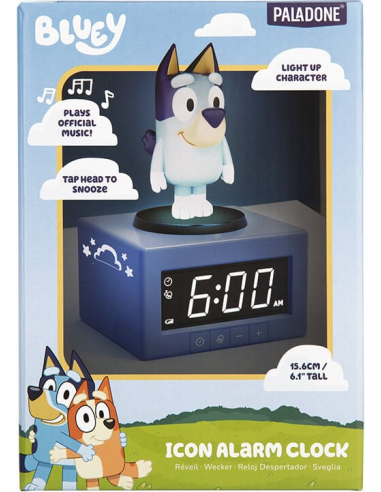 18496-Merchandising - Bluey Reloj Despertador-5056577751444