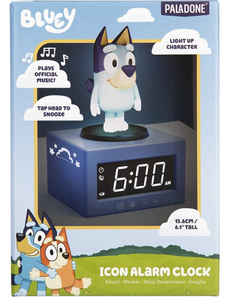 -18496-Merchandising - Bluey Reloj Despertador-5056577751444