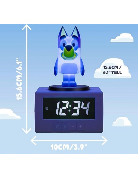 -18496-Merchandising - Bluey Reloj Despertador-5056577751444