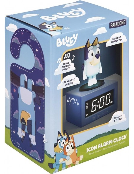 -18496-Merchandising - Bluey Reloj Despertador-5056577751444