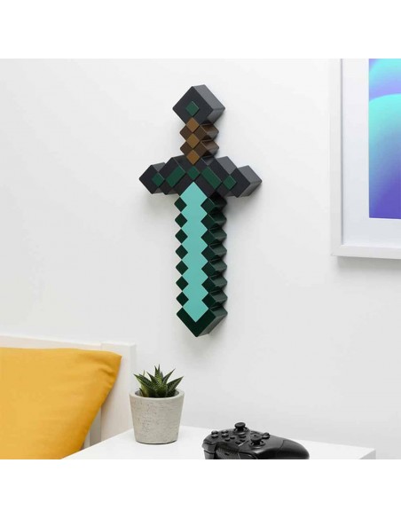 -18241-Merchandising - Lámpara Espada de Diamante 40 cm-5056577728026