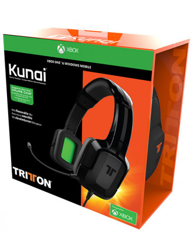 984-Xbox Smart Delivery - Auricular Tritton Kunai Negro - Xbox - -0728658047368