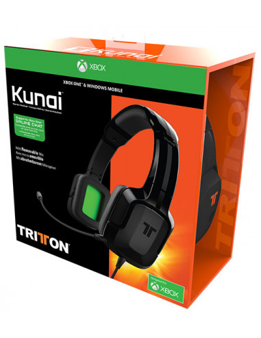 984-Xbox Smart Delivery - Auricular Tritton Kunai Negro - Xbox --0728658047368