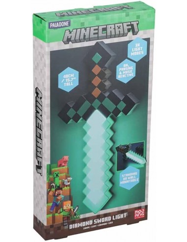 18241-Merchandising - Lámpara Espada de Diamante 40 cm-5056577728026