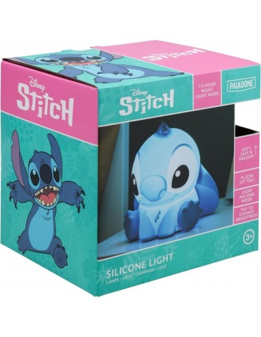 18242-Merchandising - Stitch Lámpara De Silicona 3D-5056577740691