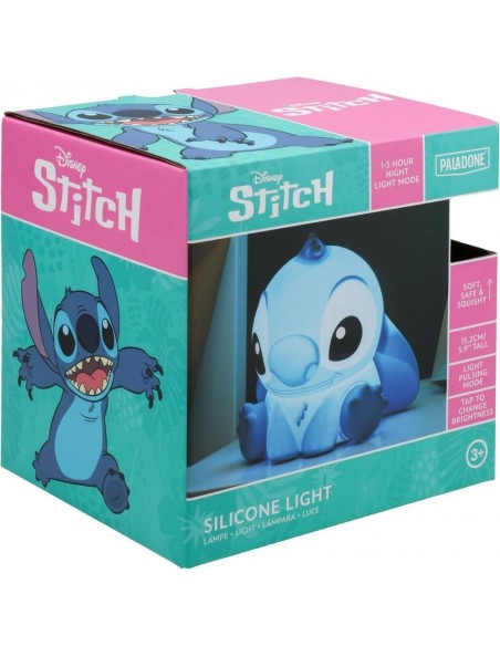 -18242-Merchandising - Stitch Lámpara De Silicona 3D-5056577740691