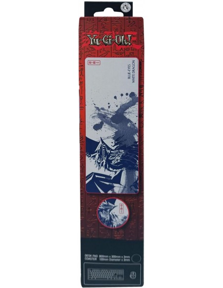 -18325-Merchandising - Set de Alfombrilla XL y Posavasos Yu-Gi-Oh! Fanattik-5060948297387