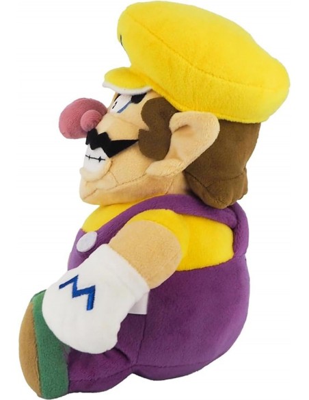 -18314-Peluches - Peluche Super Mario Wario 24 cm-3760259934439