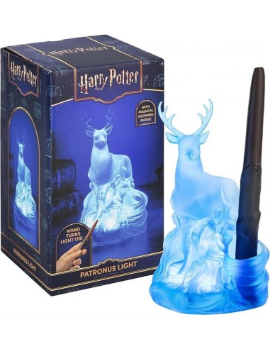 18240-Merchandising - Harry Potter Lámpara Patronus Con Varita -5056577753196