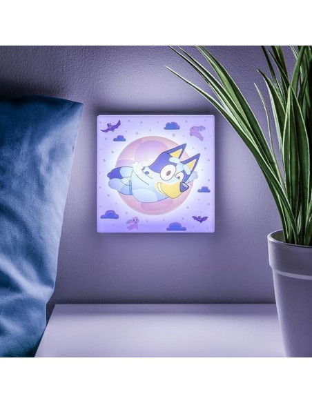 -18238-Merchandising - Bluey Lámpara Adhesiva Para Pared -5056577754858