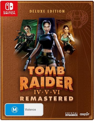 18553-Switch - Tomb Raider IV-VI Remastered Starring Lara Croft (Deluxe Edition)-5056635617477