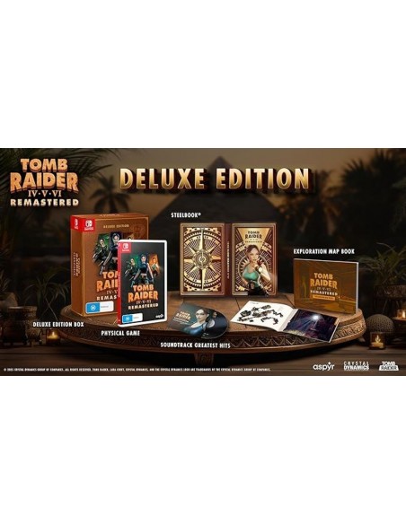 -18553-Switch - Tomb Raider IV-VI Remastered Starring Lara Croft (Deluxe Edition)-5056635617477