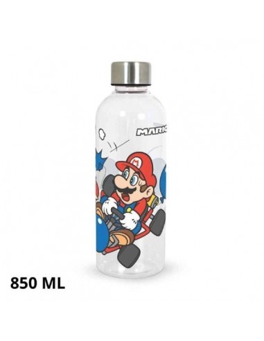 18675-Merchandising - Mariokart - Botella De 850 Ml Carrera Loca -8412497989003