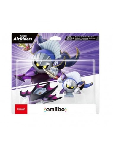 18654-Amiibos - Figura Amiibo Meta Knight & Shadow Star (Colección Kirby)-0045496381349