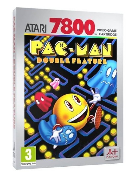 -18640-Retro - Cartucho Atari 7800 Pac-Man Double Feature-4020628553883