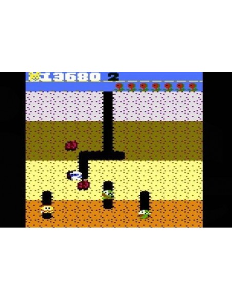 -18638-Retro - Cartucho Atari 7800 Dig Dug-4020628553876