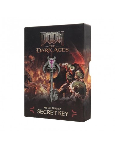 18690-Merchandising - Réplica Llave Secreta DOOM: The Dark Ages Edición Limitada Fanattik-5060948298452