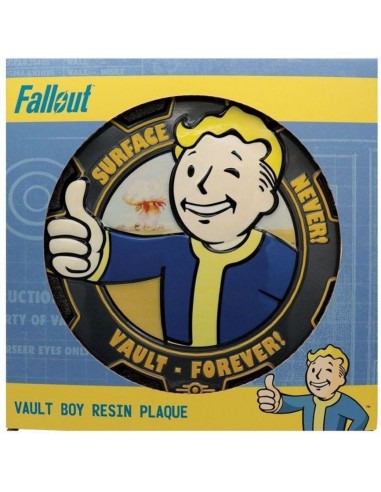18687-Merchandising - Placa Resina Vault Boy Falllout Fanattik-5060948298001