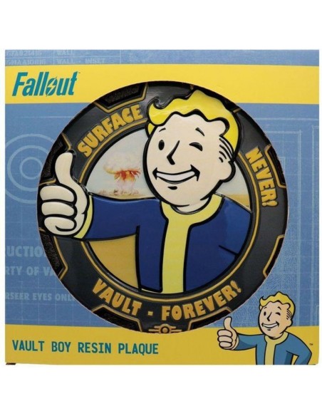 -18687-Merchandising - Placa Resina Vault Boy Falllout Fanattik-5060948298001
