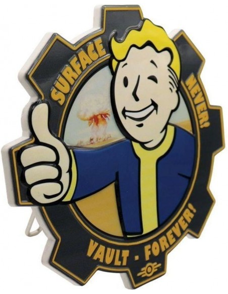 -18687-Merchandising - Placa Resina Vault Boy Falllout Fanattik-5060948298001