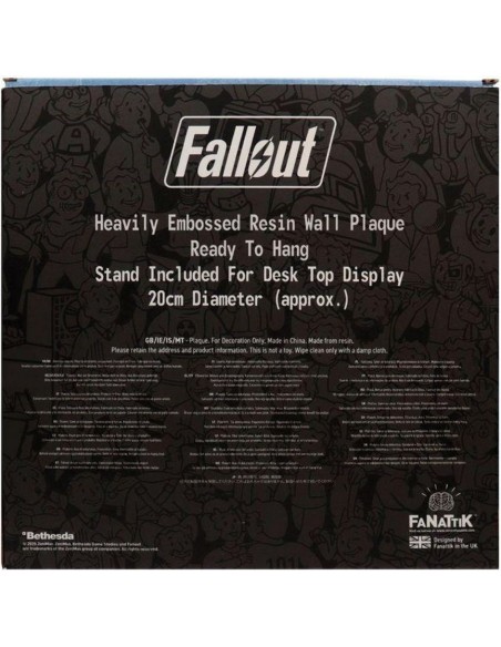 -18687-Merchandising - Placa Resina Vault Boy Falllout Fanattik-5060948298001