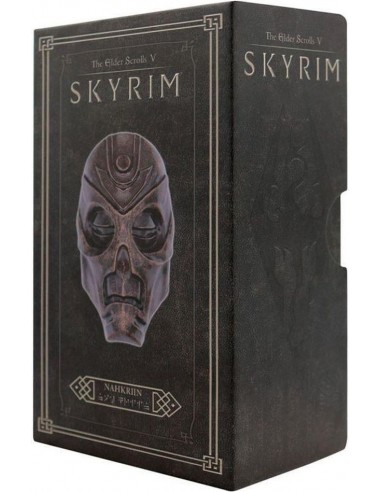 18686-Merchandising - Réplica Mascara Nahkriin Dragon Priest The Elder Scrolls V: Skyrim Edición Limitada Fanattik-5060948298223